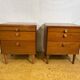 Pair of teak bedside tables by Stag, 1960-1970