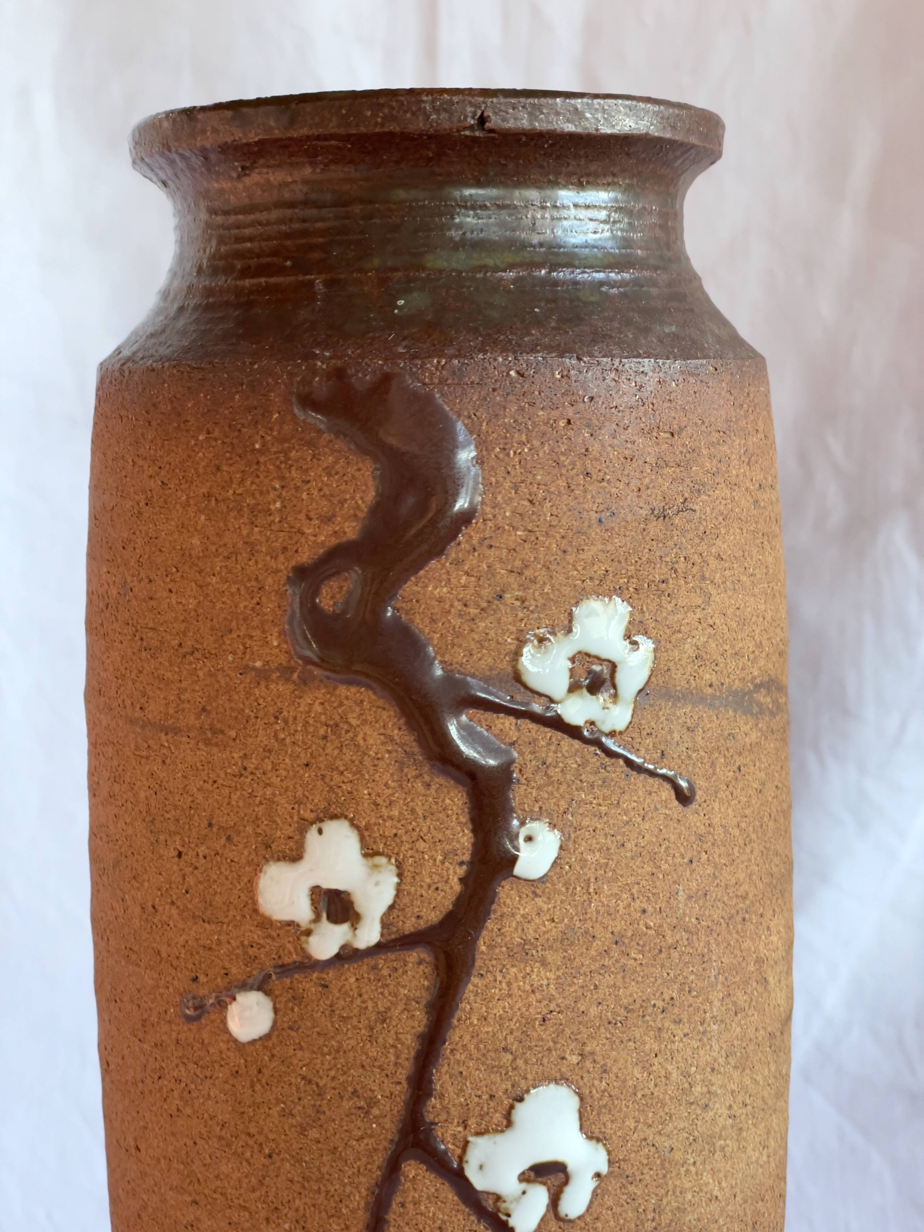 Vase japonais pour Ikebana années 70, période Showa