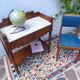 Table de toilette en pichepin