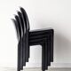 4 vintage chairs model Selene, Vico Magistretti for Artemide, 1970