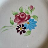 Set of 6 vintage dinner plates, Macon de Nidervillier model