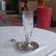 Saint Louis crystal candlestick, Florence model