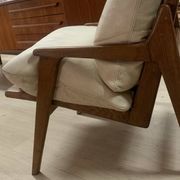 Vintage Scandinavian armchair in teak