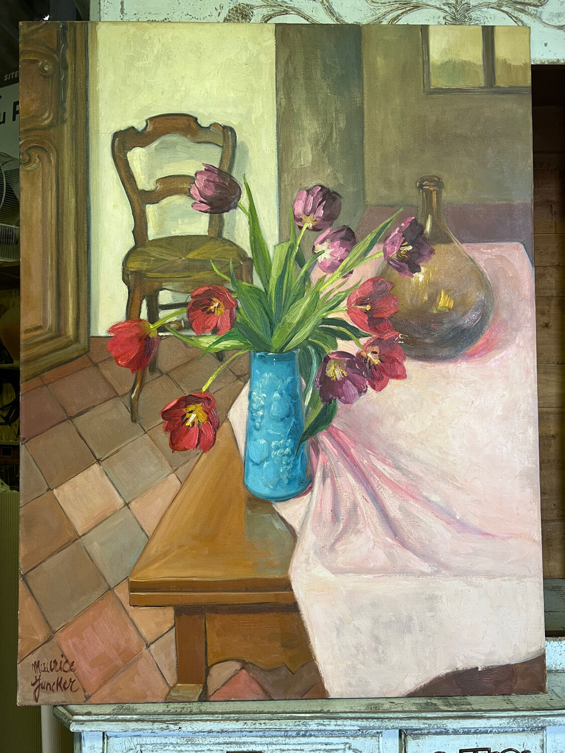 Huile sur toile