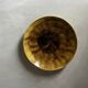Yellow ceramic plate by Georges Jouve