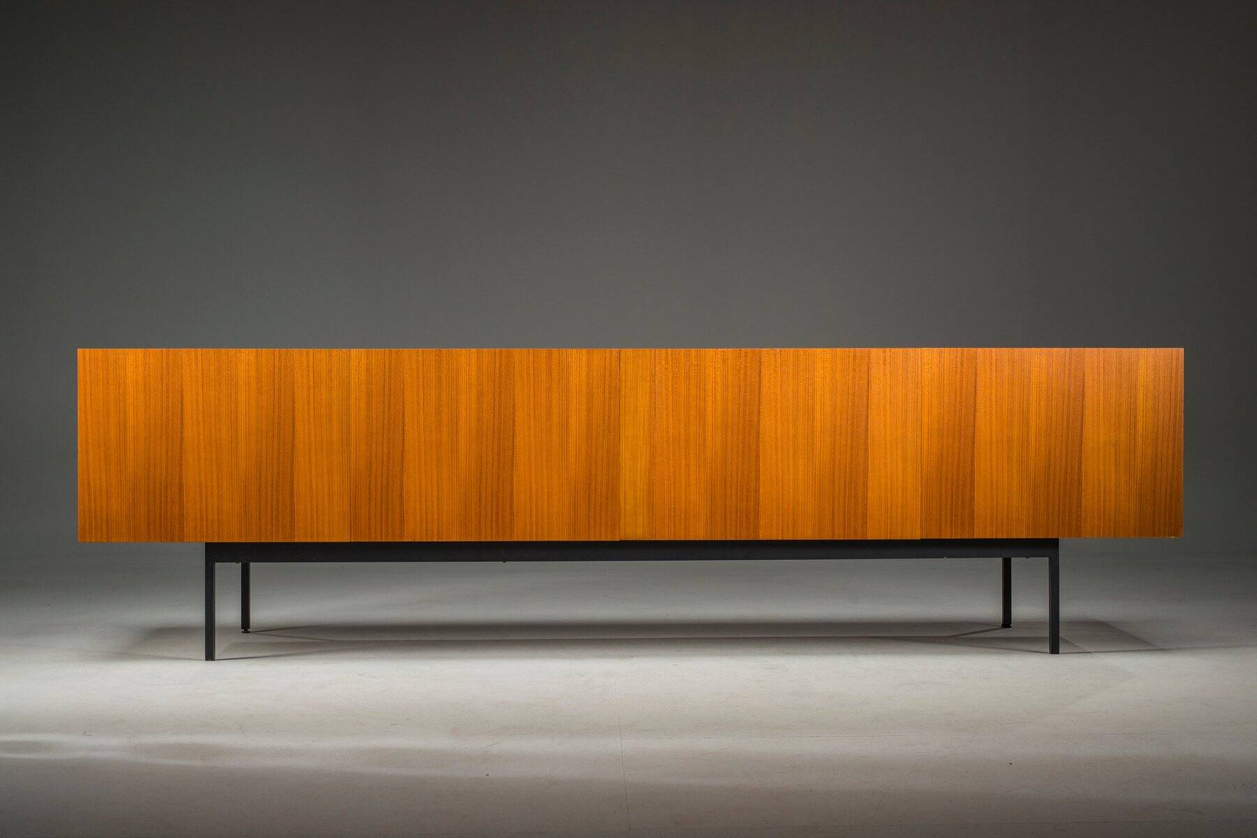 Vintage teak model B40 sideboard by Dieter Waeckerlin for Behr, 1960s