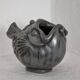 Just Andersen, fish vase in pewter, Denmark, 1930s