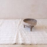Tapis Blanc Beni Ouarain - 253 x 153 cm