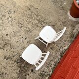Pair of kids bistro chairs in great vintage condition