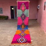 Handmade runner rug 350cm x 70cm