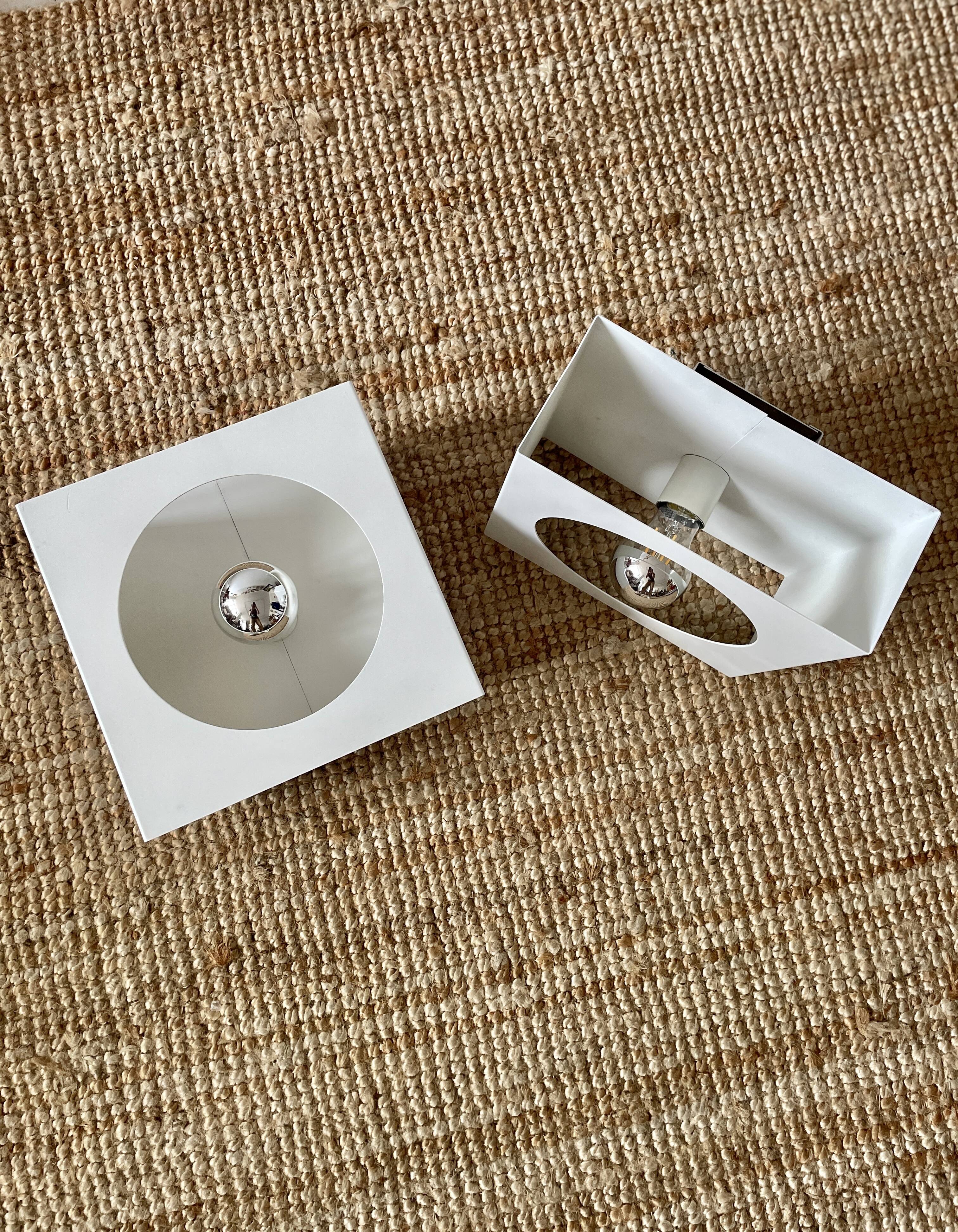 Pair of Disderot wall lights model 2091