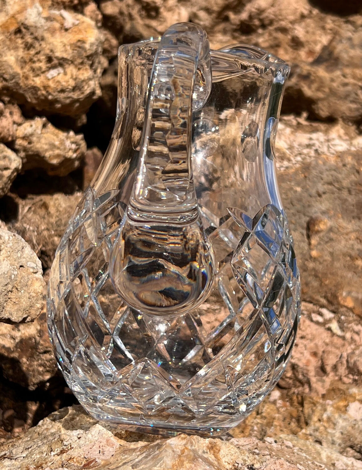 Crystal pitcher cut