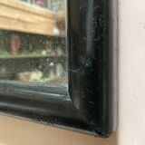 Black frame mirror