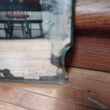 Beveled art deco mirror - 84x56cm