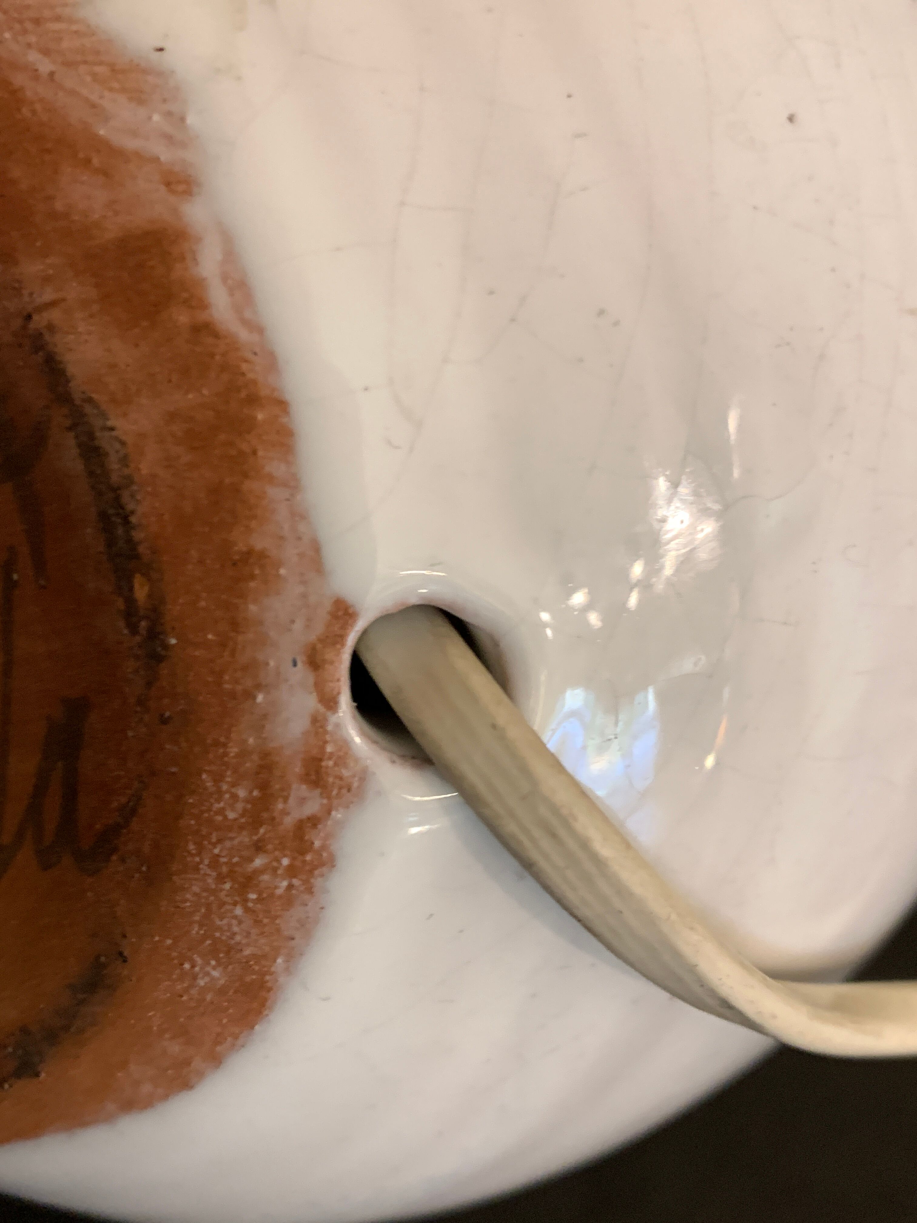 Contemporary ceramic lamp foot Maja