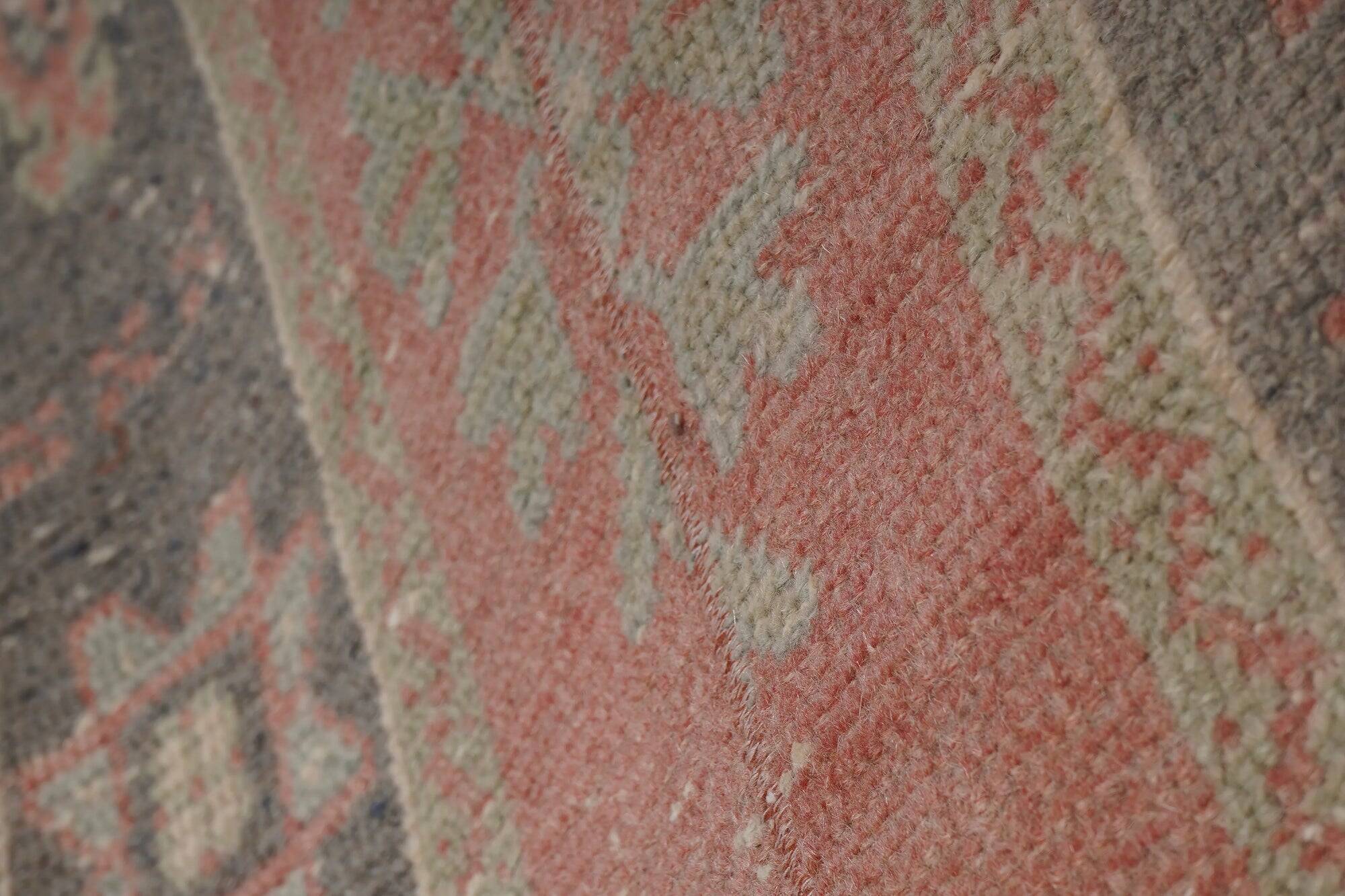 Vintage Turkish hallway rug 61x313 cm