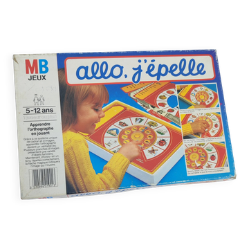 Vintage board game "Hello, I Spell" MB Games (1983) Complete
