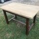 Table de ferme en chêne