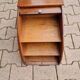 Trieurs de bureau demi cercle à rideau vintage en bois années 60
