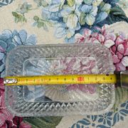 Vintage Duralex butter dish