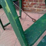 Old wooden stepladder