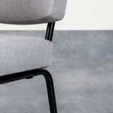 Armchair Council of Pierre Guariche for Meurop with Kavdrat fabric