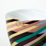 Laura de Santillana for Venini blown glass vase Klee 1984