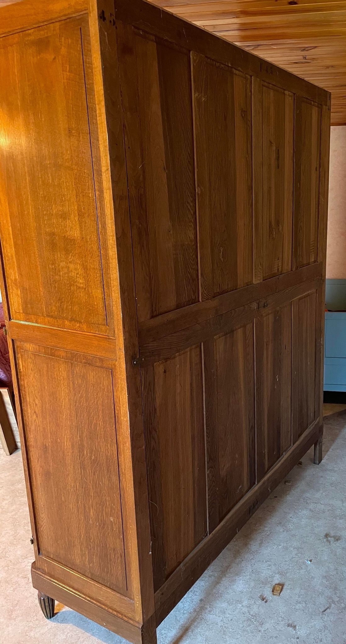 Armoire Art Déco miroir biseauté