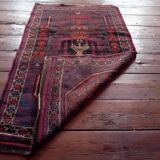Handmade Afghan Beluch rug 138x83cm