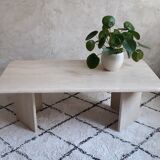 Low table in travertine