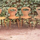 Set of 4 Baumann chairs, model called ant