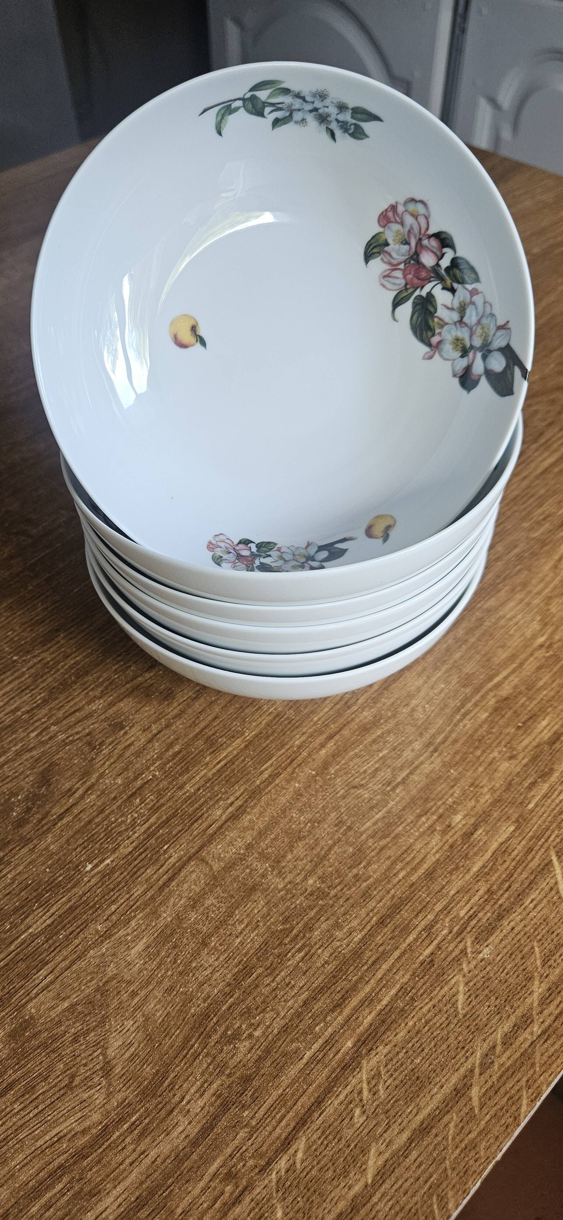 Beautiful deep plates Limoges porcelain