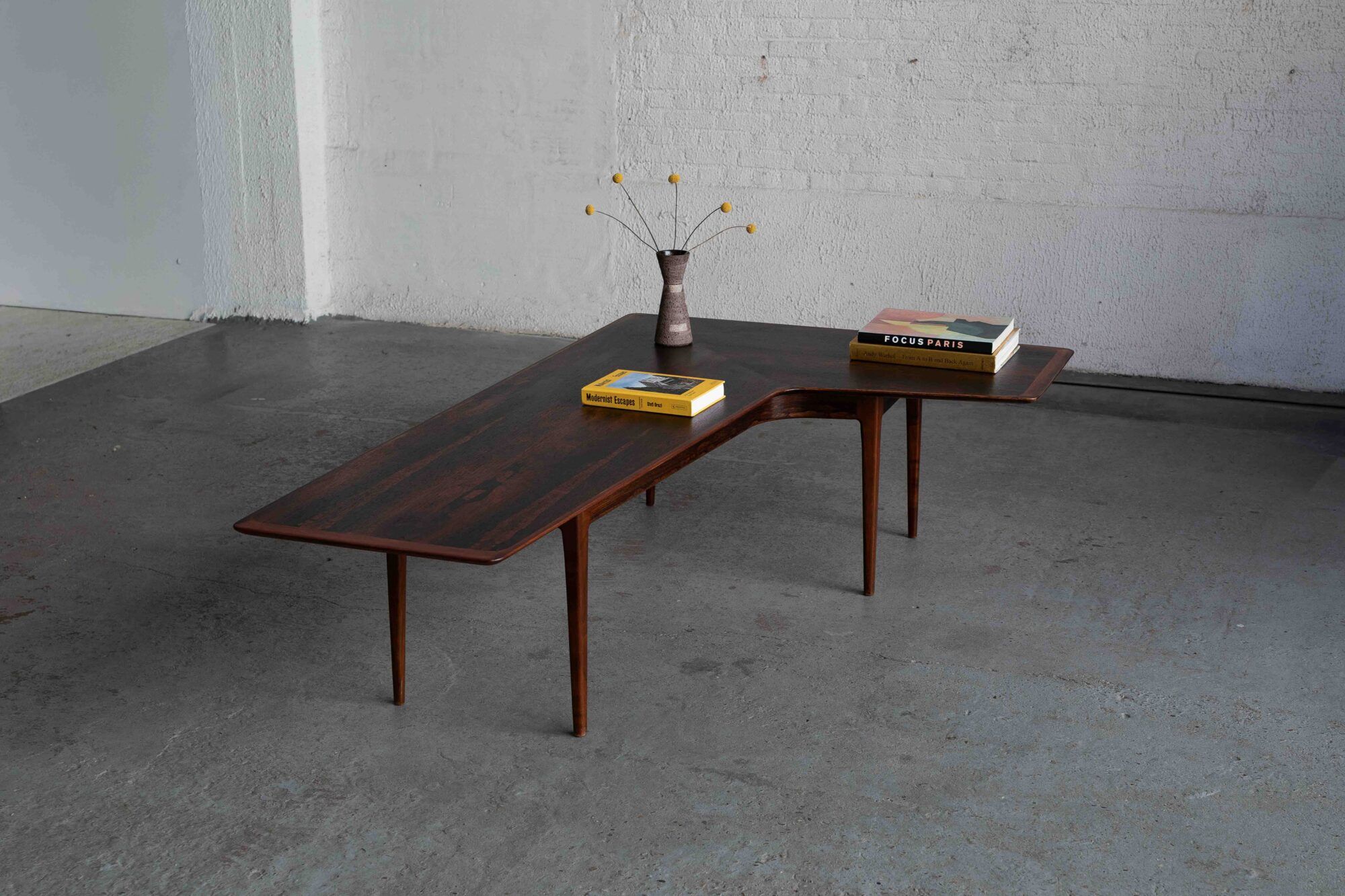 Table basse Boomerang, design danois