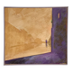 Vintage Surreal oil Painting by Gunar Thoren 1997