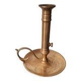 Push-button candle holder