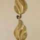 Pair of Swedish Mid-Century Brass Wall Sconces