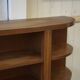 Mahogany bookshelf from English work around 1900 – documented historical provenance from the Montgolfier family.