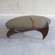 Propeller oval coffee table by Knut Hesterberg for Ronald Schmitt