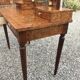 Coiffeuse Louis XVI ronce de noyer 1920