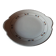 Round semi-hollow dish Porcelain