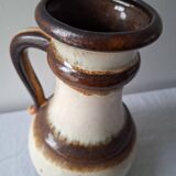 West Germany vase, carafe, vintage pitcher