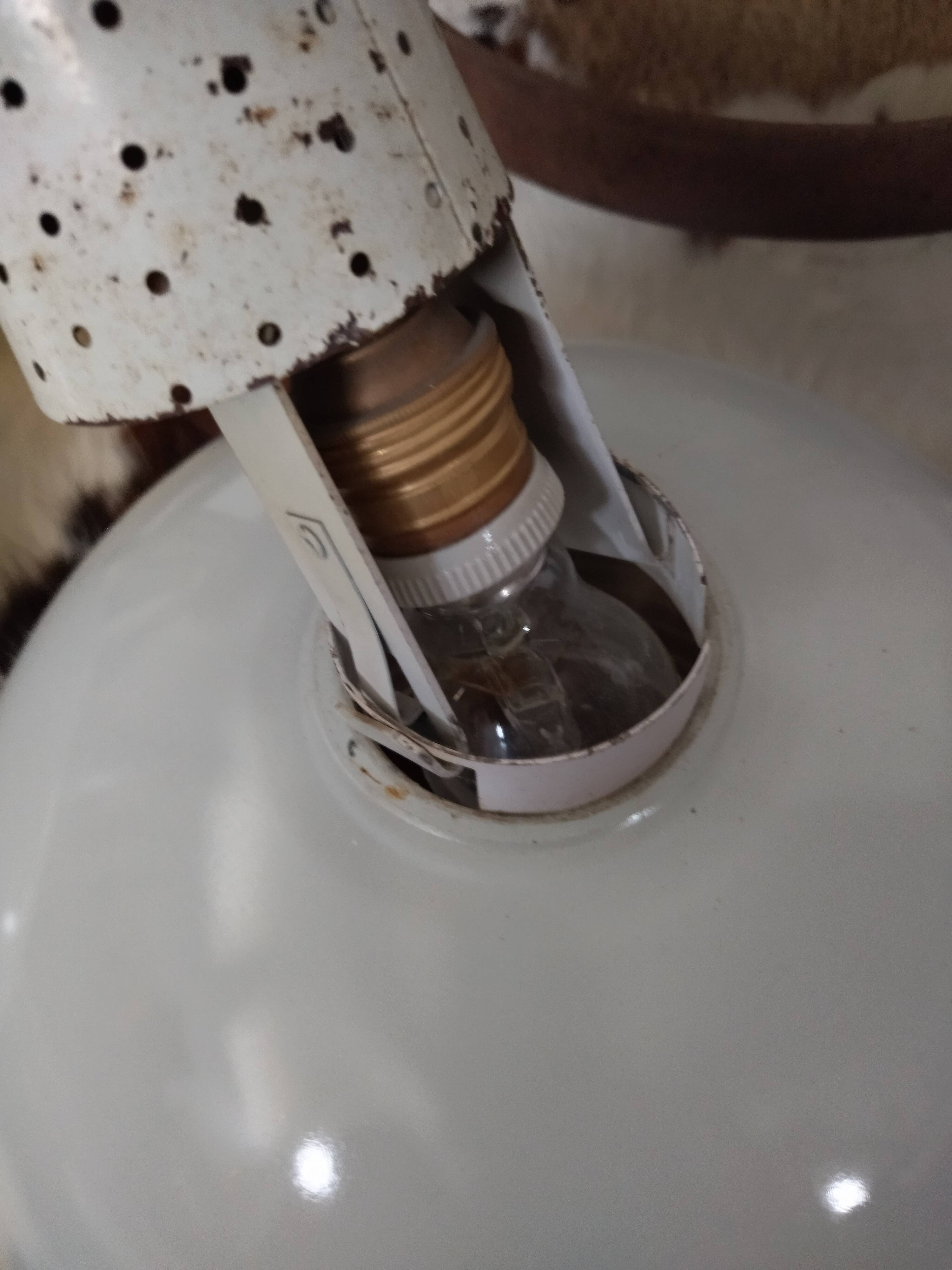 Holophane hanging lamps