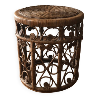 Rattan stool