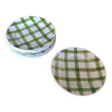 9 dessert plates