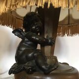 Pair of Auguste Moreau bedside lamps