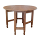 Drop-leaf gateleg table