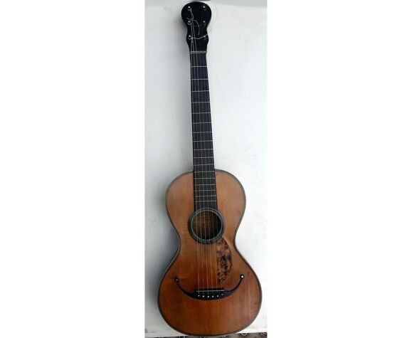 Guitare romantique française dans le style de Lacote - 1820 | Selency
