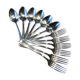Set of 12 silver metal in their wallet