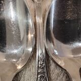 12 silver-plated metal teaspoons by silversmith Francois Frionnet Florian