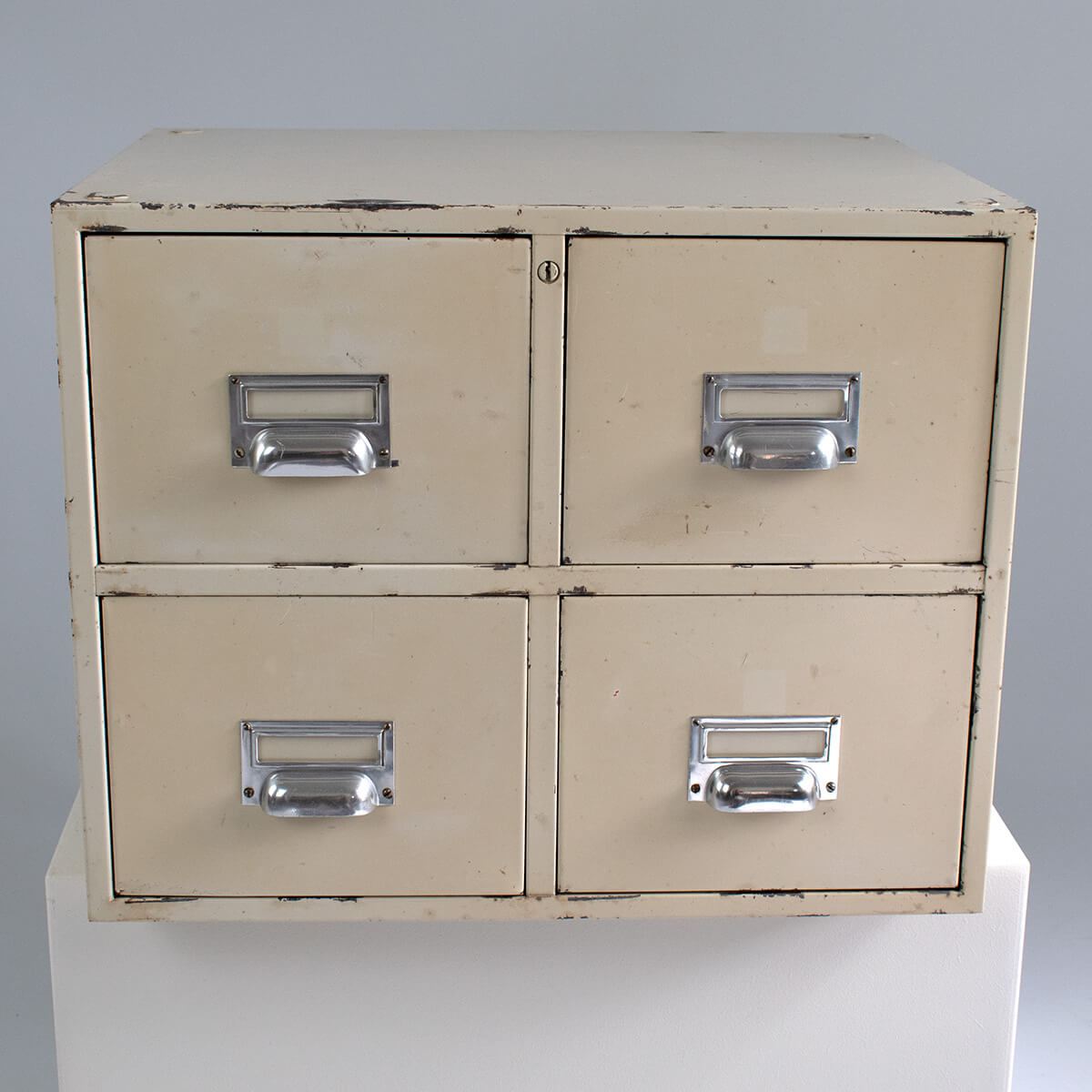 1950s Index Card Cabinet by Mauser Werke Industrial Style